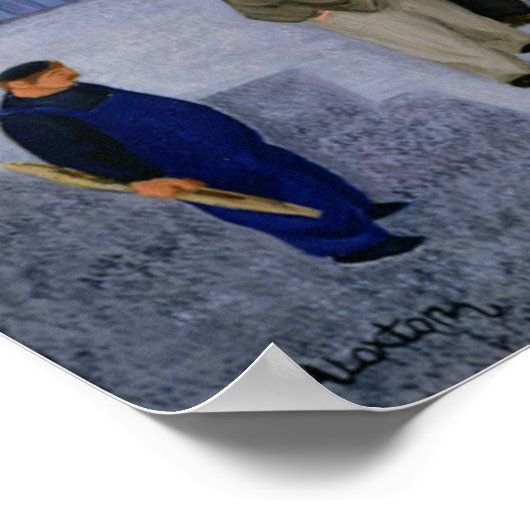 Cafe du Centre Poster (Hoek)