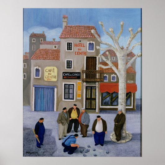 Cafe du Centre Poster (Voorkant)