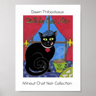 Cafe du Chat Noir Poster