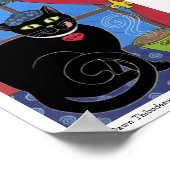 Cafe du Chat Noir Poster (Hoek)