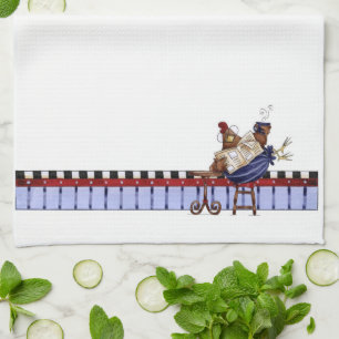 Café du matin - Serviette de cuisine