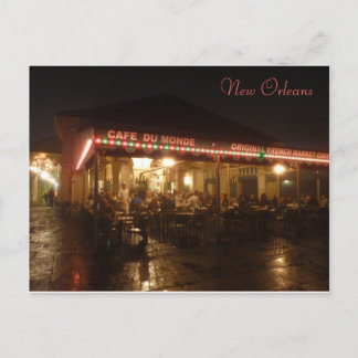 "Cafe du Monde", New Orleans, Louisiana, VS Briefkaart