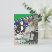 Cafe Du Monde  Style Briefkaart (Staand voorkant)