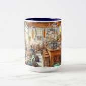 Café Eclectique à San Diego Mug (Centre)