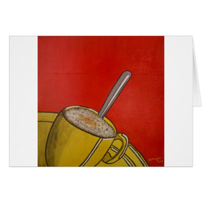 Café écumeux II (Devant horizontal)