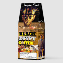 Café ÉGYPTE NOIR, Sac de 12oz, Torréfaction foncée