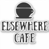 Cafe Elders V1 Lichte Modus Sticker (Voorkant)