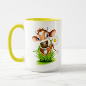 Café en céramique Mug-Cow Coffee Mug (Gauche)