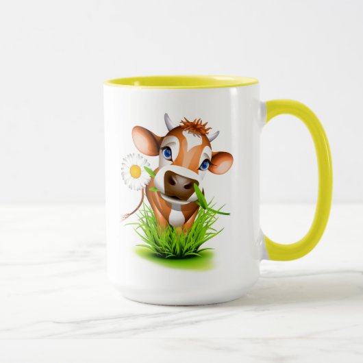Café en céramique Mug-Cow Coffee Mug (Droite)