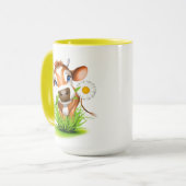 Café en céramique Mug-Cow Coffee Mug (Devant gauche)