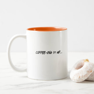 Café en l'air Funny Tendy Deux Tone Mug