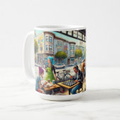 Café en Mug du district Mission de San Francisco (Devant gauche)
