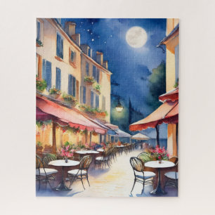 Café en plein air Jigsaw Puzzle