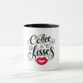Café et biscuits - tasse romantique (Centre)