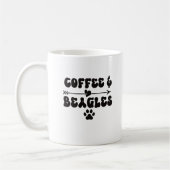 Café et café Beagle Mug (Gauche)
