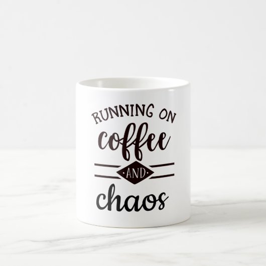 Café et chaos Mug (Centre)
