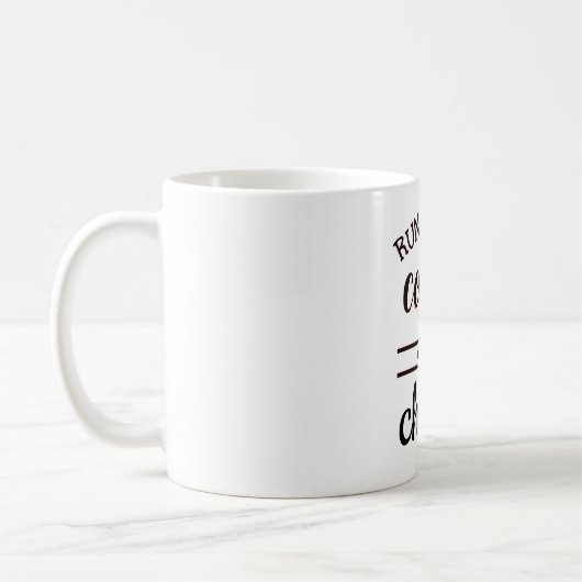 Café et chaos Mug (Gauche)