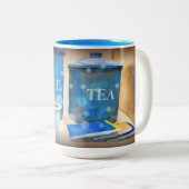 Café Et Thé Photo Mug (Devant droit)