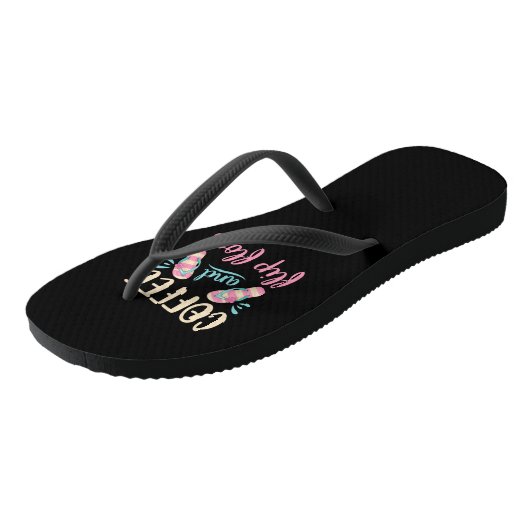 Café et Tongs (Incliné)