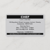 Café Étiquette carré - contreplaqué (Dos)