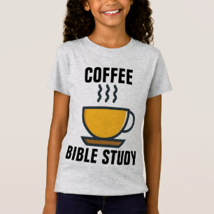 CAFÉ - ÉTUDE BIBLE T-shirt Christian