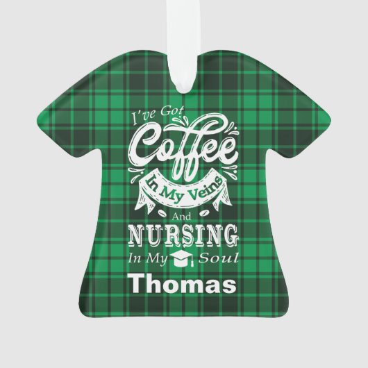 Café Étudiant En Soins Infirmiers Dans Mes Veines  (dos)