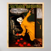 Cafe Express Vintage Poster (Voorkant)