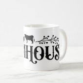 Café ferme Mug (Devant droit)