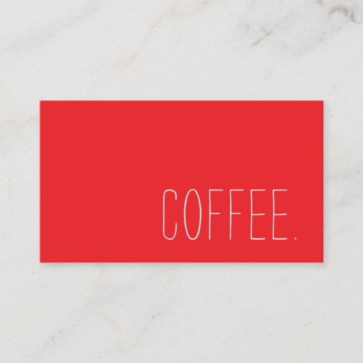 Café Fidélité Simple Poinçon (Devant)