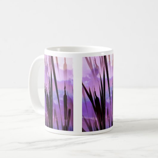 CAFÉ fleur sauvage MUG (Devant gauche)