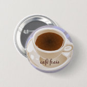Café frais ronde button 5,7 cm (Voorkant /achterkant)