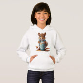 Café glacé et écureuil (Devant entier)