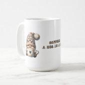Café Gnome Un câlin dans une Mug (Devant gauche)