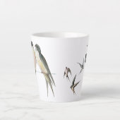 Café hirondelle Latte Mug 12 oz (Devant)