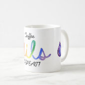 Café, HUILES, RÉPÉTITION ! Tasse (Devant droit)