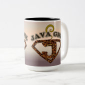 Café Humour fille Java Mug (Devant droit)