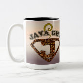 Café Humour fille Java Mug (Gauche)