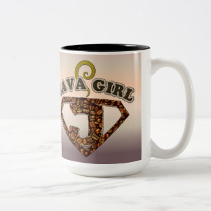 Café Humour fille Java Mug