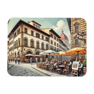 Café in Florence Italië Magneet