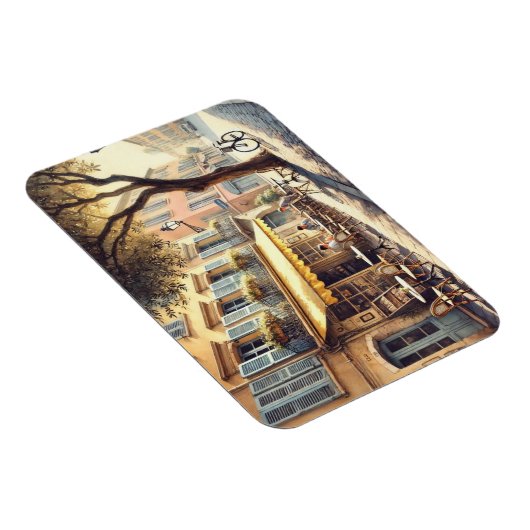 Café in Nice Frankrijk Mok Magneet (Rechterzijde)