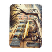 Café in Nice Frankrijk Mok Magneet (Verticaal)