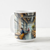 Café in Osaka Koffiemok (Voorkant links)