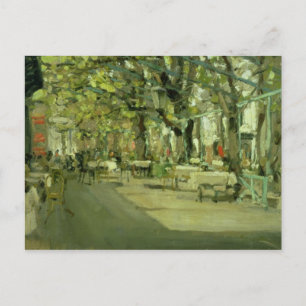 Cafe in Yalta, 1905 Briefkaart