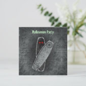 Café - Invitation Halloween (Debout devant)