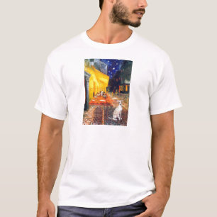 Café - Italiaanse Greyhound 5 T-shirt