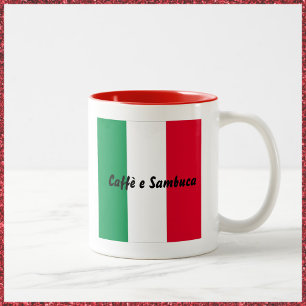 Café italien et Mug Sambuca