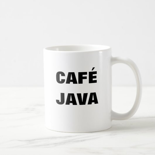 CAFÉ JAVA mug (Droite)