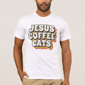 CAFÉ JÉSUS T-SHIRTS CHRÉTIENS (Devant)