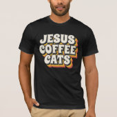 CAFÉ JÉSUS T-SHIRTS CHRÉTIENS (Devant)