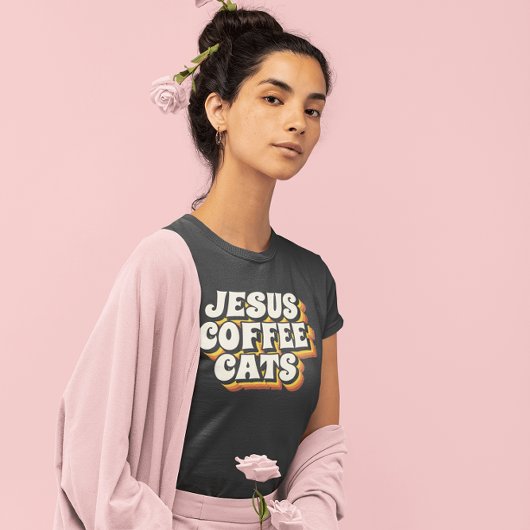 CAFÉ JÉSUS T-SHIRTS CHRÉTIENS